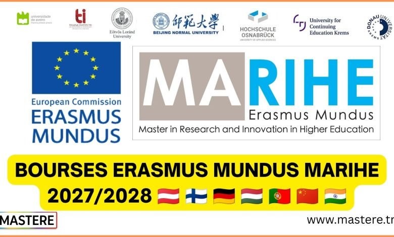إعلان عن فتح باب الترشح لمنح إيراسموس موندوس MARIHE للعام الجامعي 2027/2028